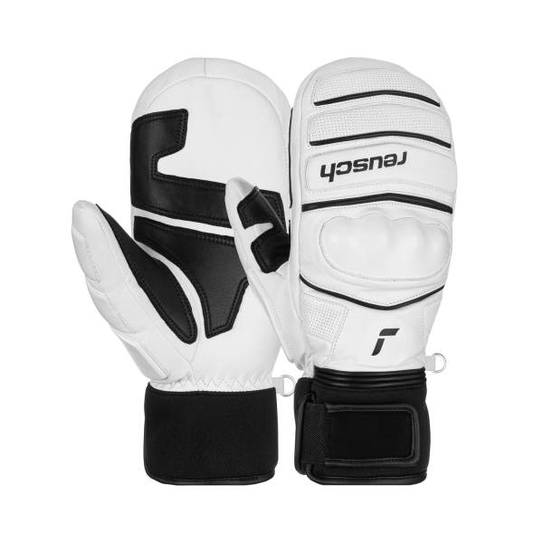 Reusch World Champ Mitten 6301405 1101 white black 1